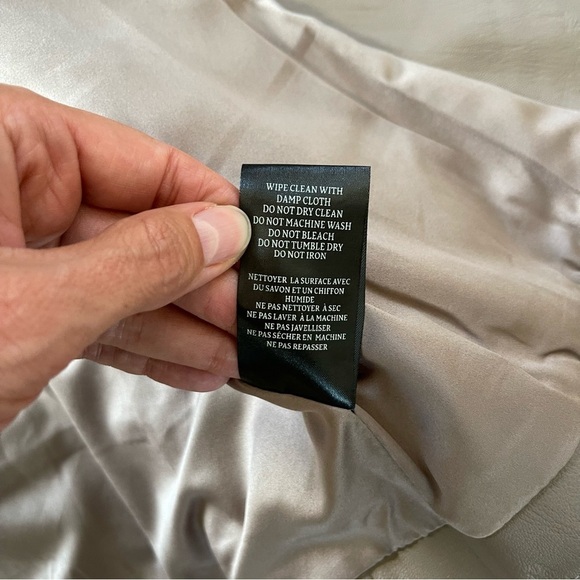 NEw Blank NYC Moto Jacket Taupe Vegan Leather Crop 61C-9078NO Size Large NWT - Picture 7 of 7